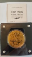 20 DOLLAR DOUBLE GOLD EAGLE USA 1933 - 999 GOLD - 40 MM - GOLDMÜNZE - GOLDBARREN
