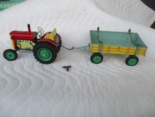 Altes Blechspielzeug Traktor