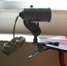 5x Lampe Klemmlampen Bastler Mazda industriel art deco 30er 50er 60er