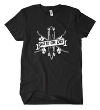 Skate or Die T-Shirt BMX Skateboard Halfpipe Aggressive Inline Skaten Fun