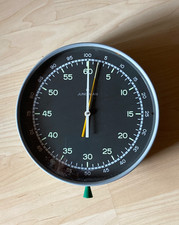 Vintage Junghans Laboruhr, Stoppuhr fluoreszierendes Zifferblatt für Bastler