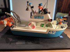 Playmobil Küstenwache 3539 Selten Rarität 1979 leider nicht Komplett mit OVP