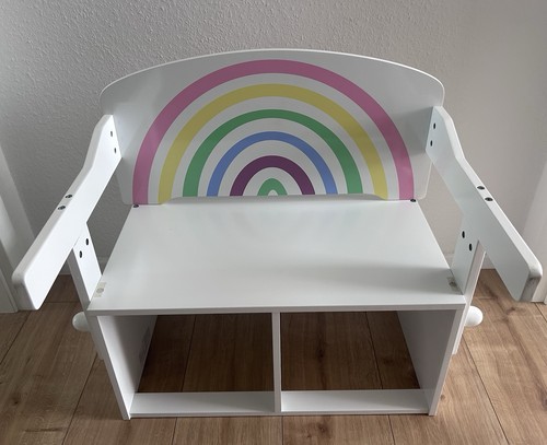 Kinderbank mit stauraum - kinderbank,