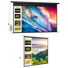 Beamer-Leinwand Elektrisch