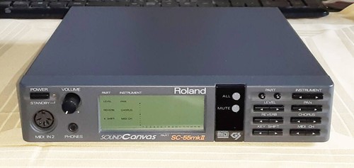 Roland 55mkii sound canvas - sound,