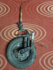 Vespa GL 150 Lenker, Lenkrohr, Achse, Gabel Mit Reifen, Stoßdämpfer Und Bremse