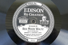 Edison Schellackplatte, ca