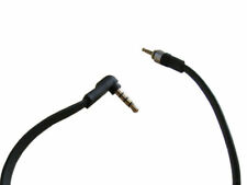 Sennheiser Flach Audio Kabel Mikrofon 3,5 mm & 25mm Klinkenstecker 110cm schwarz