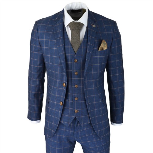 Herren anzug teiliger - herren-anzug, blau