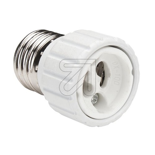 Adapter fassung e27 gu10 weiß - e27/gu10,