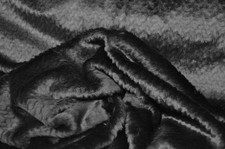 Kunstfell Schwarz Persianer