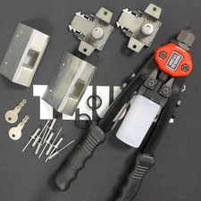 Thule Rep.Satz Ersatzschloß 855 Oks 2Stk.+Gehäuse für Dachboxen +Nietzange