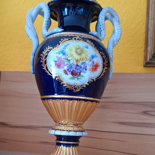 Meissen porzellan vase - meissen,
