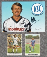 KSC  ... 16 Autogramme