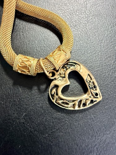 Vintage statement kette - vintage, herz