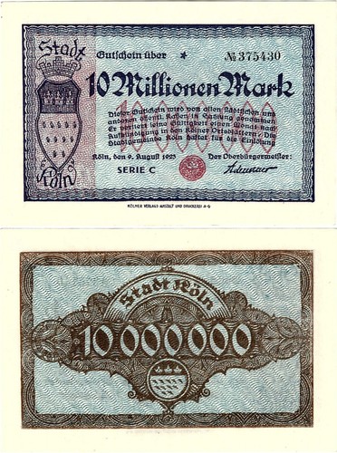 Banknote gutschein 000 - gutschein, 10.000.000