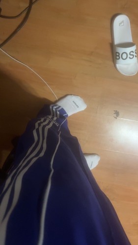 Blaue adidad knopfhose - blaue,