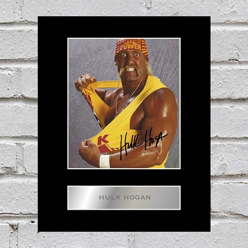 Hulk hogan signiert - hogan,
