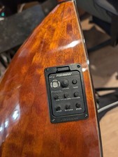 Melody Saz Baglama Profesyonel maun kisa kol mit Tasche Fishman Equalizer Stimmg