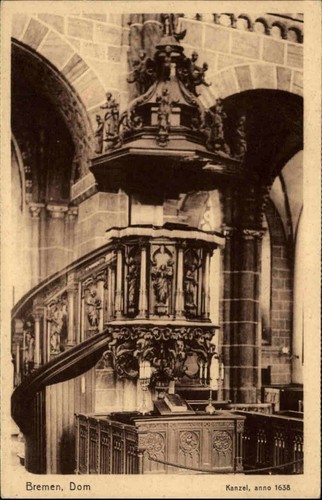 Bremen alte postkarte 1920 30 - bremen,