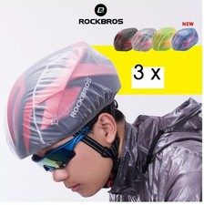 3x Helmüberzug Regenüberzug