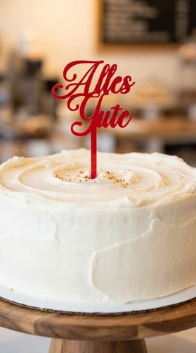 Cake topper torte - topper,