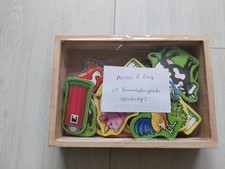 20 Magneten Bauernhof, für Kinder, aus Holz, Melissa und Doug