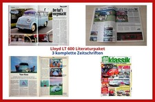Lloyd LT 600 Literaturpaket -