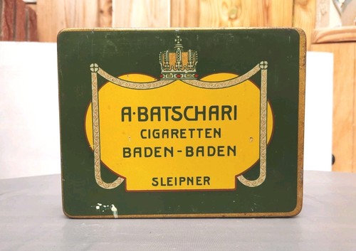 Alte blechdose batschari - alte,