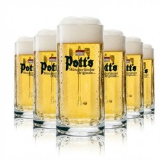 Potts bier glas - 6x,