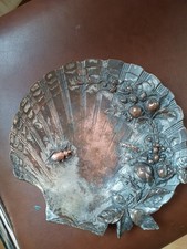 Bronze Schale Versilbert