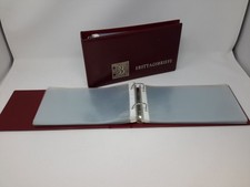 Briefe / FDC Album rot Langformat für 100 Briefe gebraucht (Z3478)