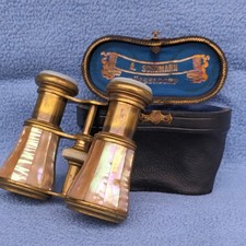 Jugendstil opernglas perlmutt - jugendstil,