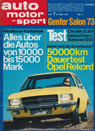 Auto motor sport heft märz - heft,
