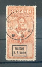 Rumänien 9.Armee FISKALMARKE