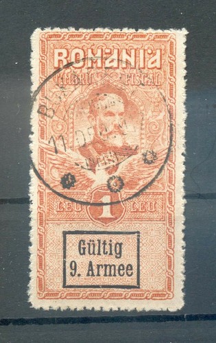 Rumänien armee fiskalmarke - rumänien, 9.armee