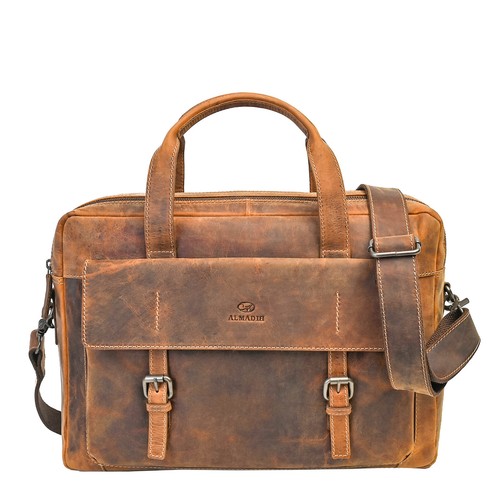 Almadih leder businesstasche - almadih,