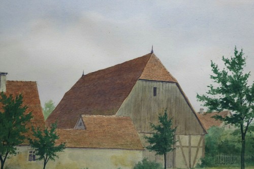 Gustav müller aquarell - gustav,