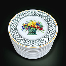 BASKET Villeroy Boch Frühstücksteller Kuchenteller Dessert Geschirr 21cm NEUWARE
