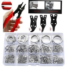 270x Edelstahl E Clips