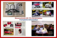 Messerschmitt KR 175 Literaturpaket - 7 komplette Zeitschriften