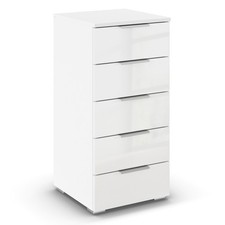 Nachtschrank weiß - -,