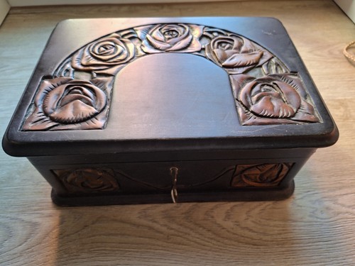 Antike jugendstil schatulle - antike,