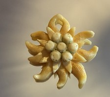 Antiker Edelweiß Blüte