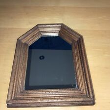 SCHÖNER SCHLÜSSELKASTEN AUS EICHENHOLZ mit Spiegel