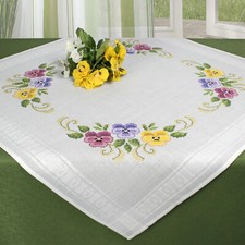 Stickpackung Blumen Kreuzstich