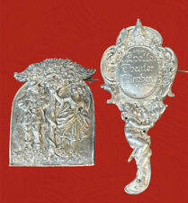 Antike Medaillen Ehrenzeichen Apollo Theater Nürnberg Harlekin ca. um 1890/1910
