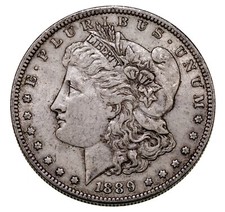 1889-O Silber Morgan Dollar IN