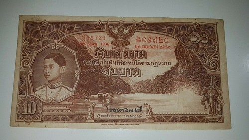 Thailand baht banknote - thailand, 10