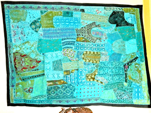 Wandbehang indien blau - indien,